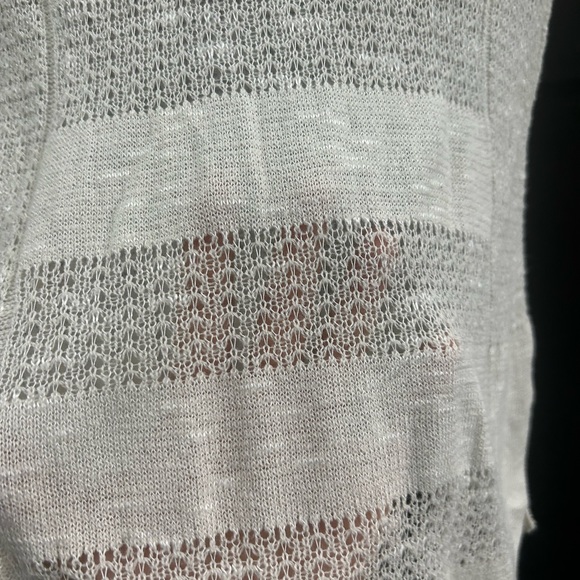 White Knit Long Sleeve - Picture 4 of 6